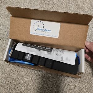 Tone-y-Bands Adjustable 1 LB Wrist Weights Set of 2 Wrist Weights